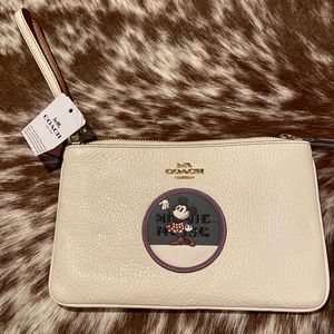 Coach Limited Edition Minny Mouse Clutch
